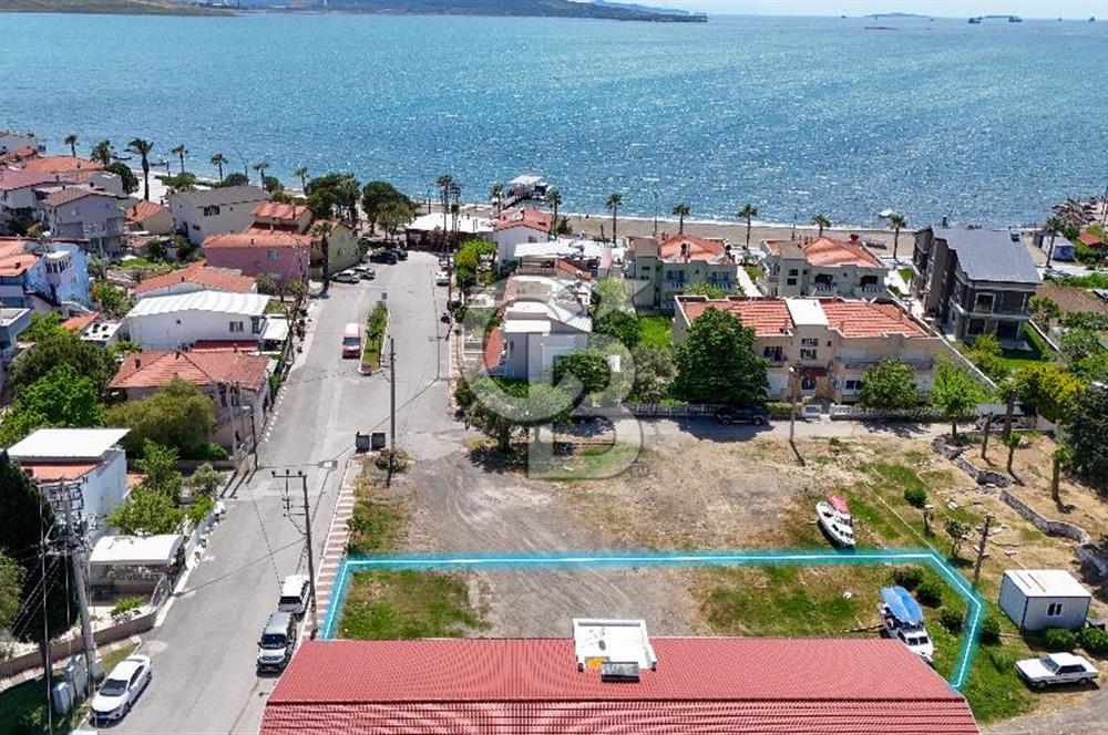 ALİAĞA ŞAKRAN'DA DENİZE 100 MT MESAFEDE 776 m² SATILIK ARSA