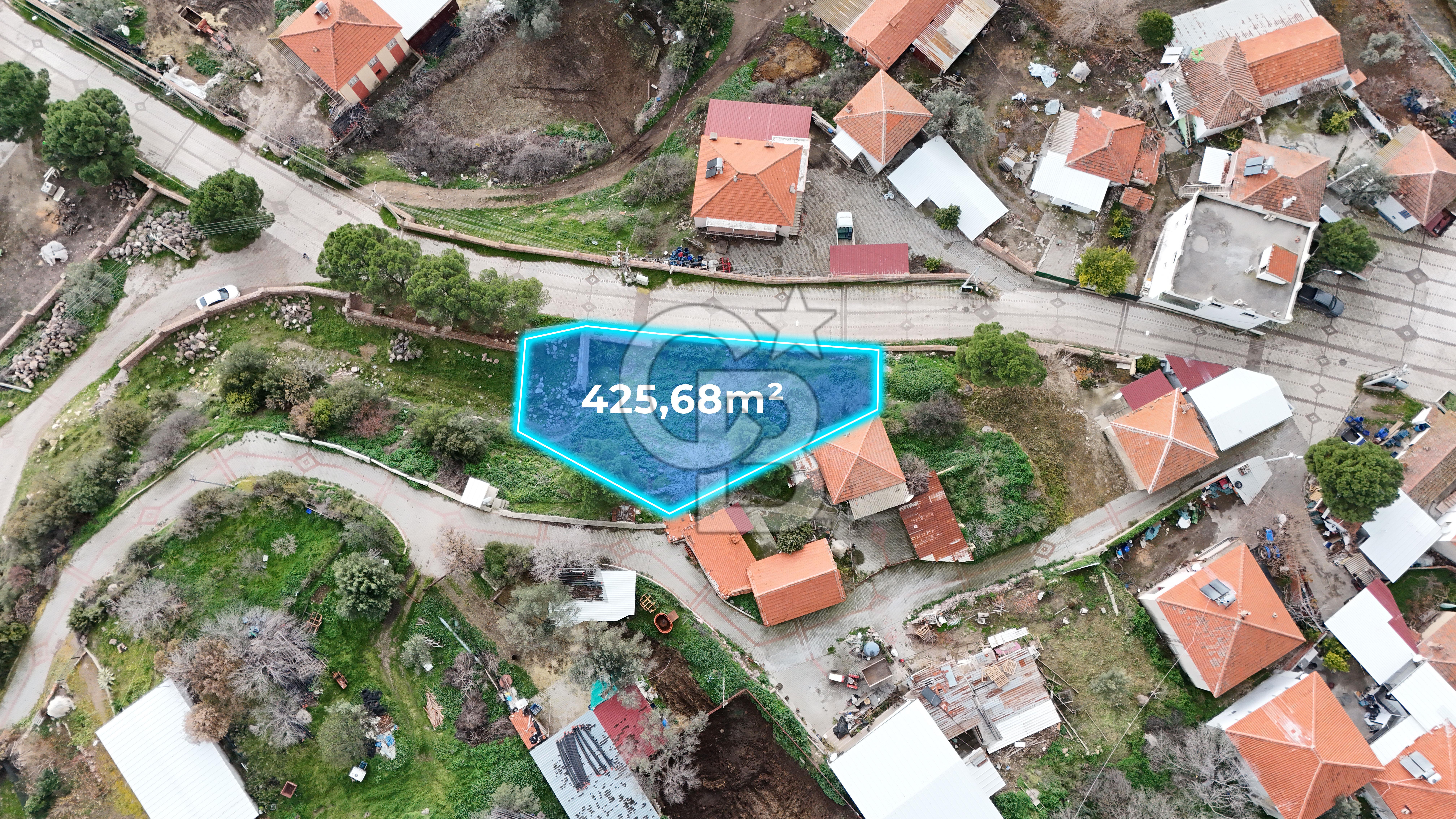 MENEMEN İĞNEDERE DOĞA MANZARALI 425M2 SATILIK ARSA