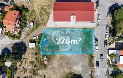 ALİAĞA ŞAKRAN'DA DENİZE 100 MT MESAFEDE 776 m² SATILIK ARSA