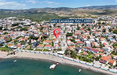 ALİAĞA ŞAKRAN'DA DENİZE 100 MT MESAFEDE 776 m² SATILIK ARSA
