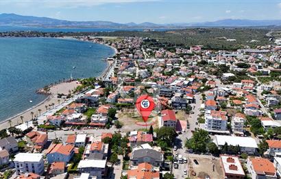 ALİAĞA ŞAKRAN'DA DENİZE 100 MT MESAFEDE 776 m² SATILIK ARSA