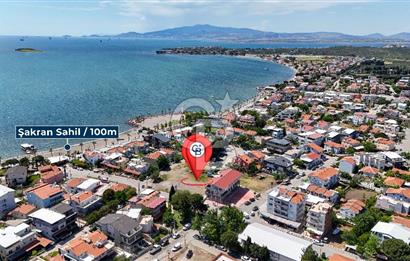 ALİAĞA ŞAKRAN'DA DENİZE 100 MT MESAFEDE 776 m² SATILIK ARSA