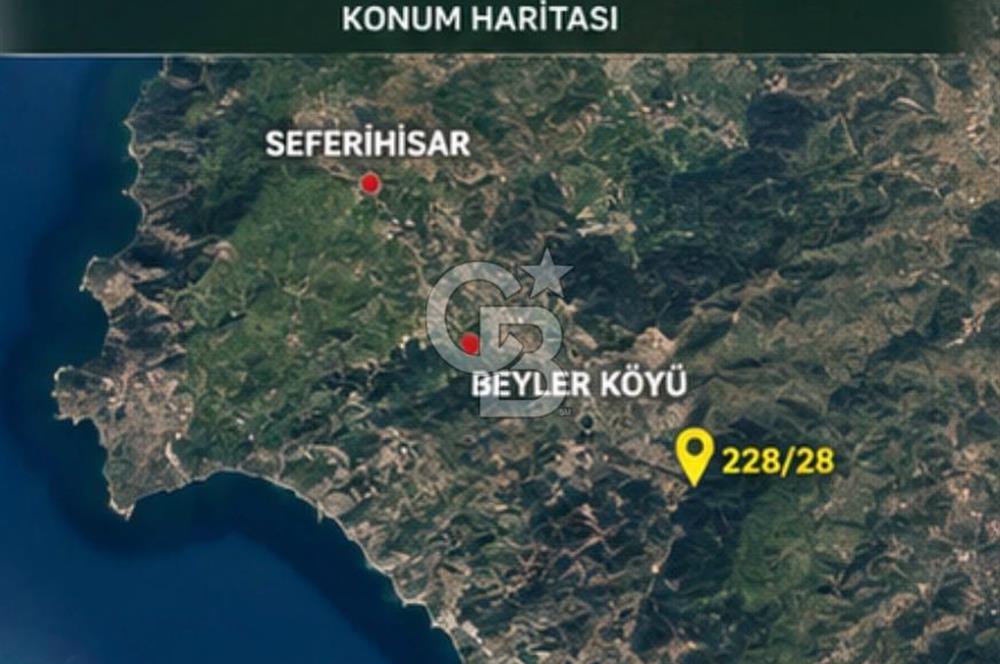 Seferihisar Beylerde Bağ Evine Uygun Güney Cepheli Zeytinlik