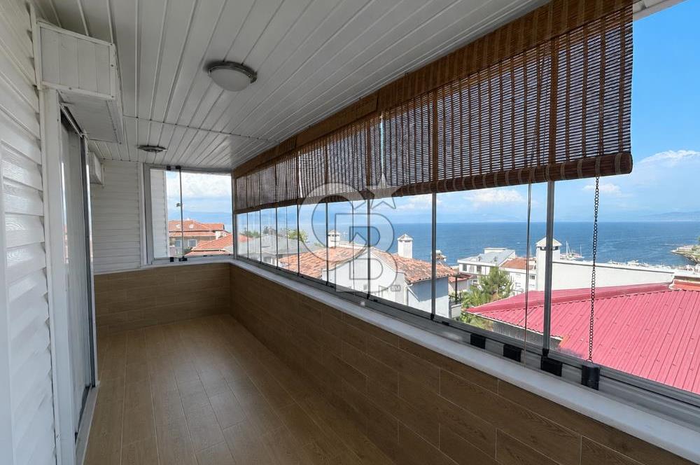 Mudanya Halitpaşa'da Deniz Manzaralı 5+1 Bahçe Tripleks