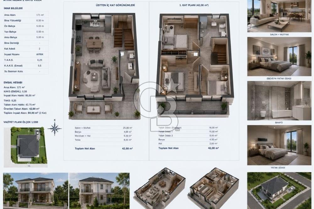 AYVALIK HACIVELİLER KÖYÜNDE VİLLA İMARLI SATILIK ARSA