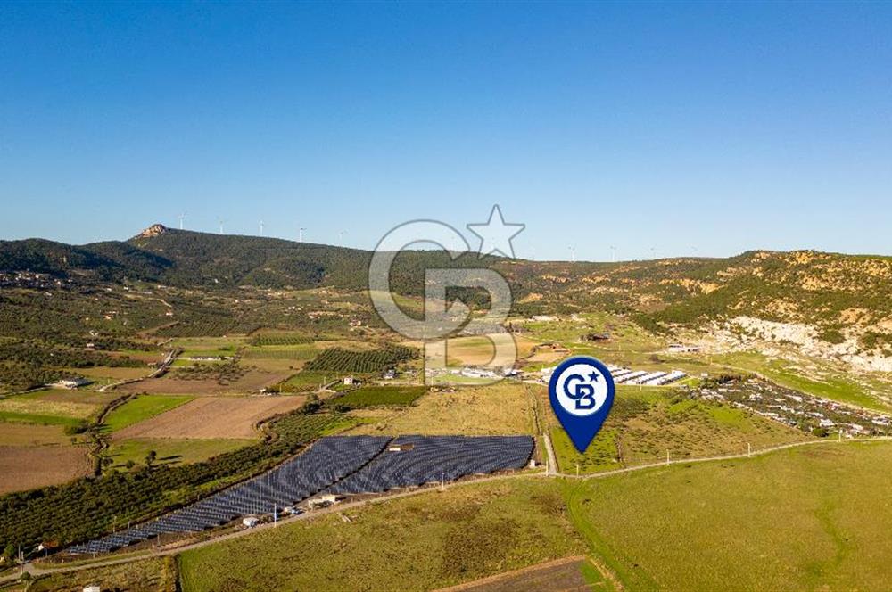 Foça Kocamehmetler’de Tek Tapu Satılık 6.484 m² Tarla 