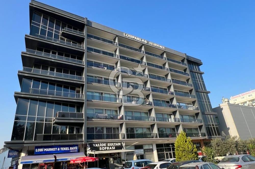 Bornova Lobi Parlas'da Kiralık 1+1 Daire