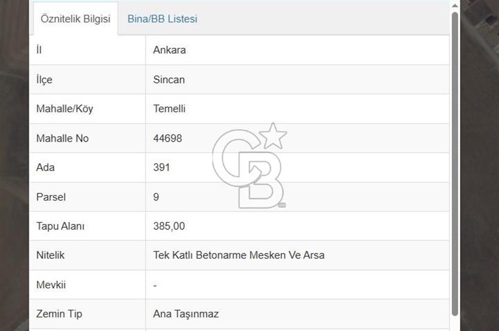 Satılık İmarlı Arsa ve 2+1 Müstakil Ev