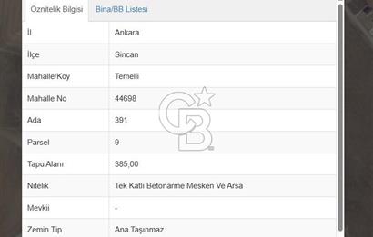 Satılık İmarlı Arsa ve 2+1 Müstakil Ev