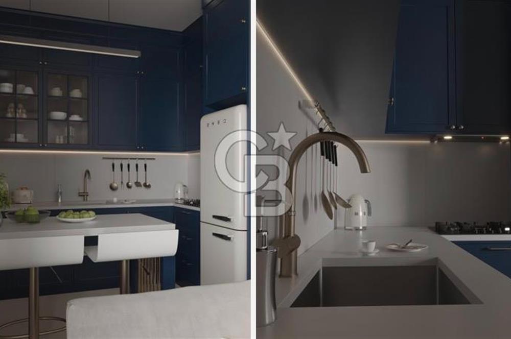 Bodrum Eskiçeşme'de Merkezde ve Marinaya Yakın Projeden 2+1 Satılık Daire