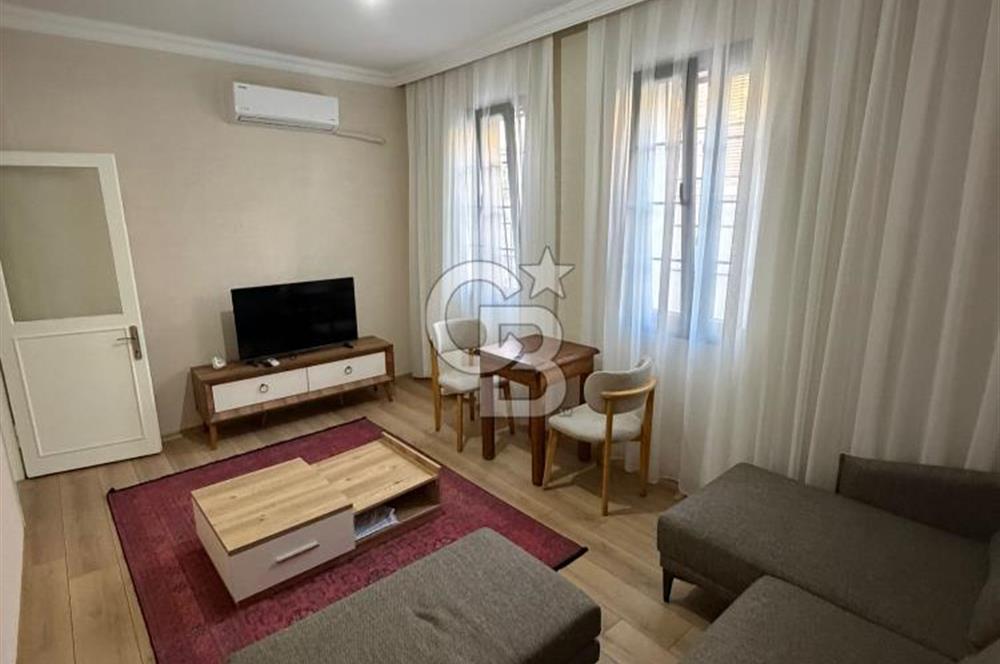 BUCA MERKEZİ LOKASYON BAHÇELİ EŞYALI KİRALIK 2+1 DAİRE