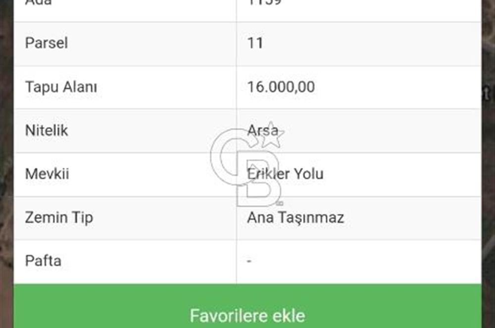 Kırklareli Merkez Satılık Ticari İmarlı 16.000 M2 Arsa