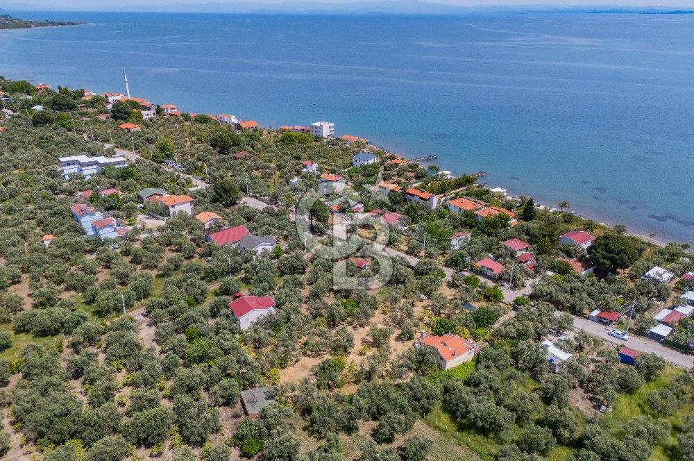 ASSOS AHMETÇE'DE DENİZE 90 m 2.698 m² BAHÇELİ ÇİFT GİRİŞLİ VİLLA