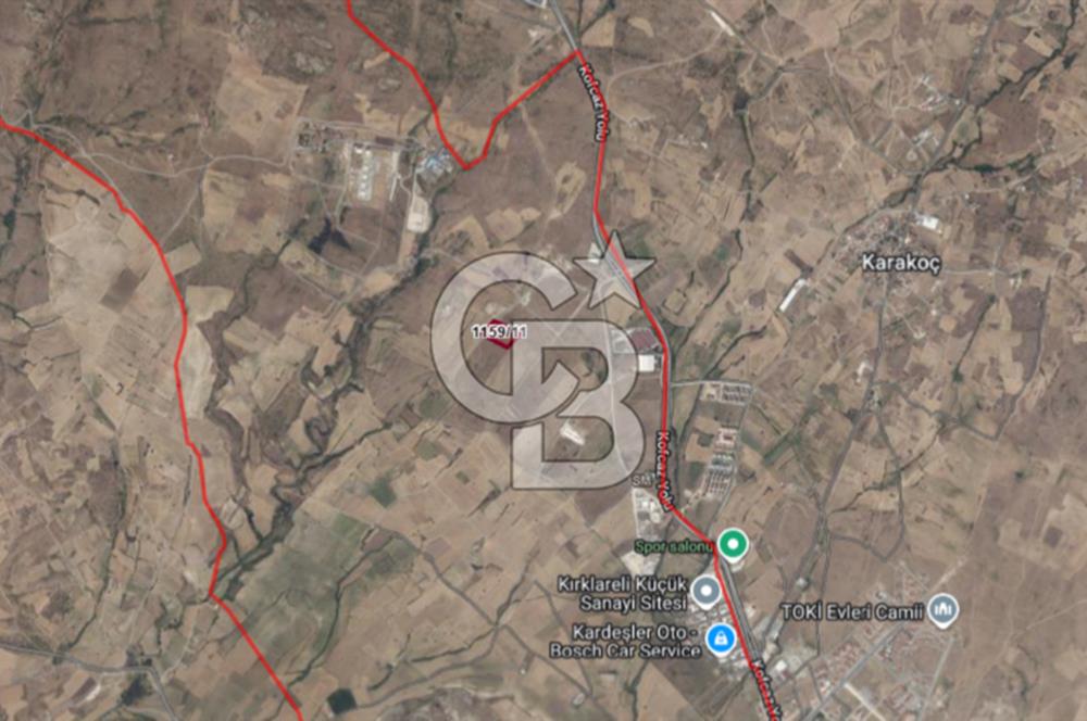 Kırklareli Merkez Satılık Ticari İmarlı 16.000 M2 Arsa