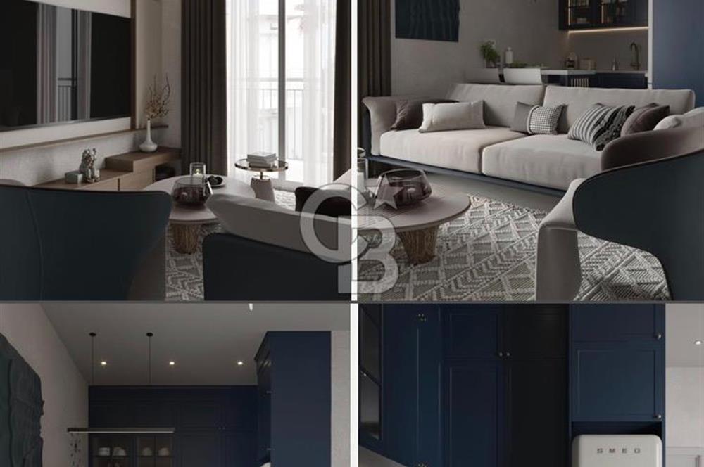Bodrum Eskiçeşme'de Merkezde ve Marinaya Yakın Projeden 2+1 Satılık Daire