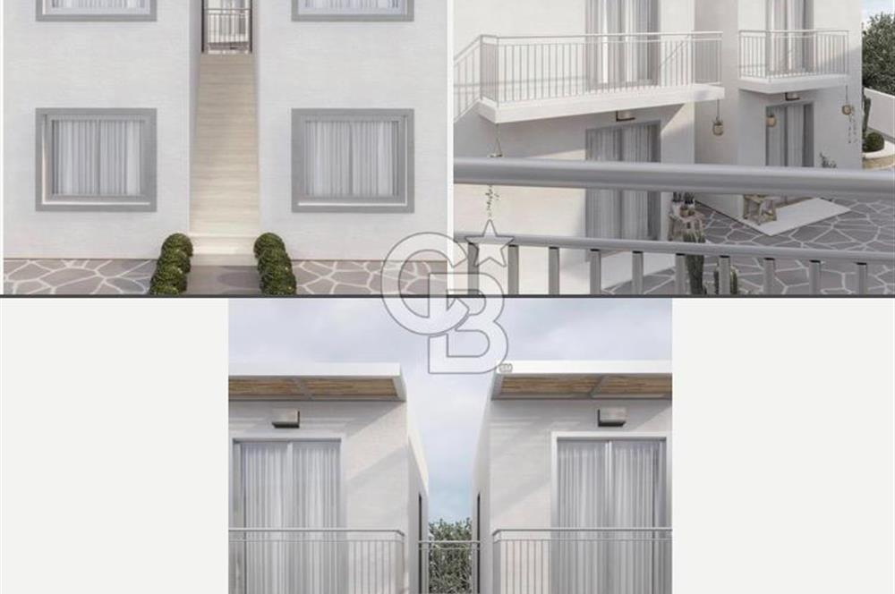 Bodrum Eskiçeşme'de Merkezde ve Marinaya Yakın Projeden 2+1 Satılık Daire