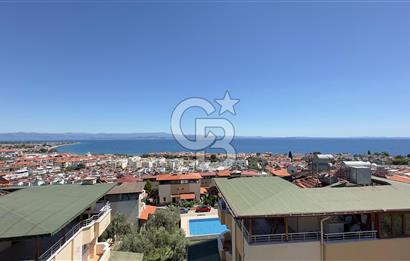 EDREMİT KAZDAĞLARI DENİZ MANZARALI HAVUZLU 4+2 TRİPLEKS SATILIK