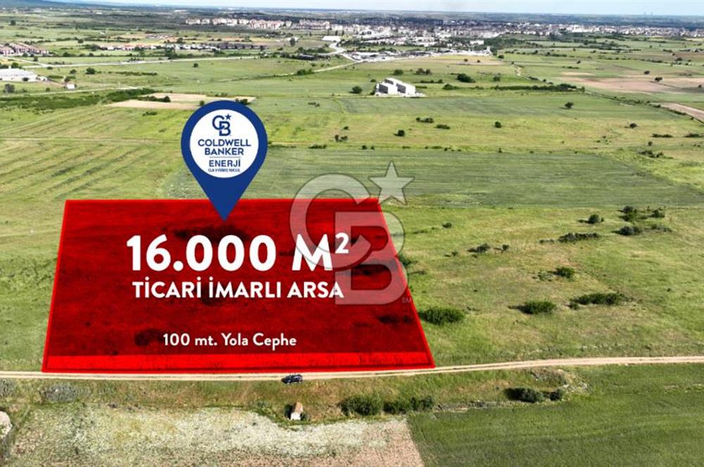 Kırklareli Merkez Satılık Ticari İmarlı 16.000 M2 Arsa