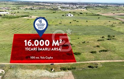 Kırklareli Merkez Satılık Ticari İmarlı 16.000 M2 Arsa