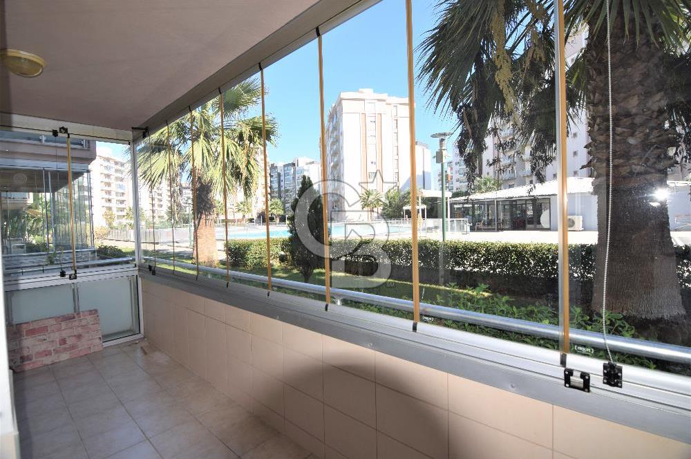 Mavişehir Karya Evleri Havuz Manzaralı Satılık 3+1 Bahçe Katı