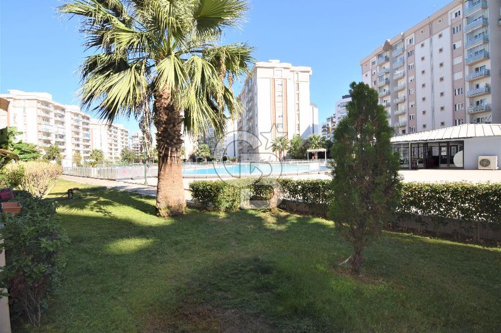 Mavişehir Karya Evleri Havuz Manzaralı Satılık 3+1 Bahçe Katı