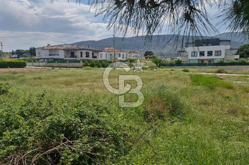 Mordoğan'da Önü Kapanmaz 307m² Köşe Villa Parseli