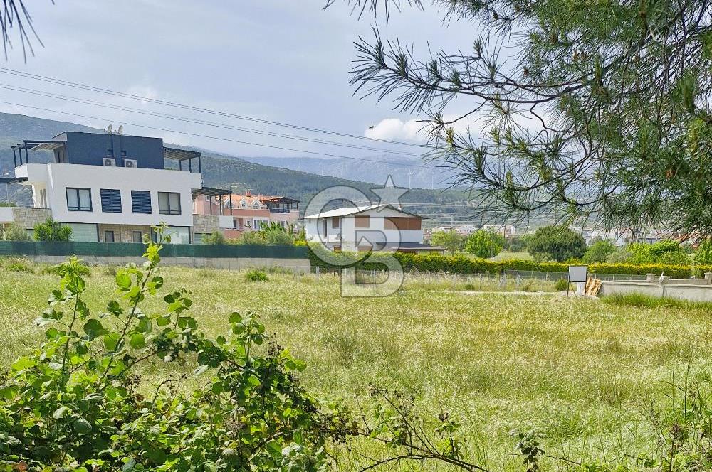 Mordoğan'da Önü Kapanmaz 307m² Köşe Villa Parseli