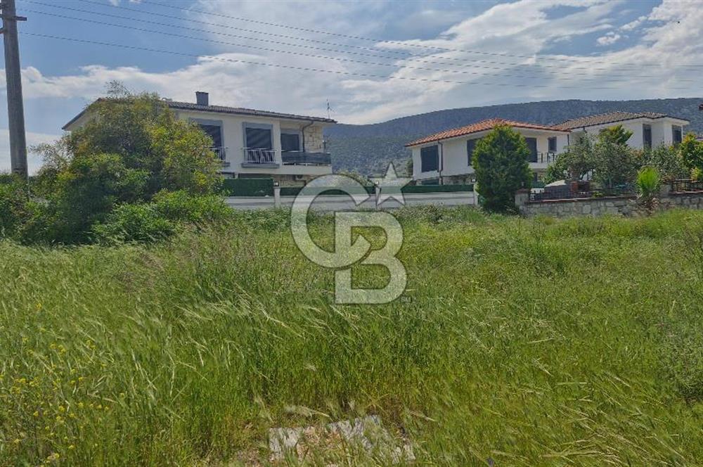 Mordoğan'da Önü Kapanmaz 307m² Köşe Villa Parseli