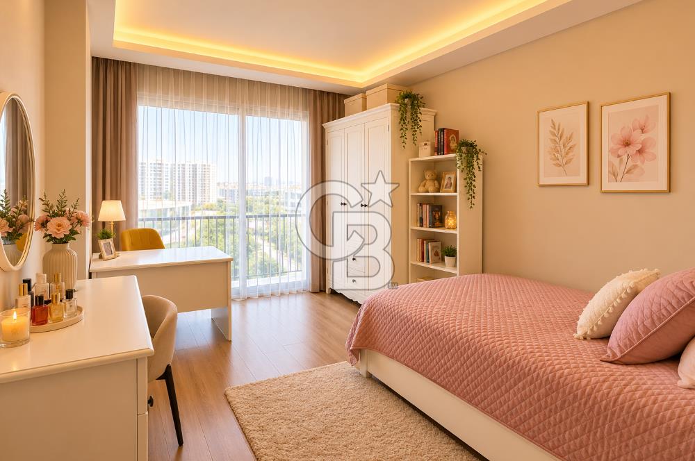 23 NİSAN INVENTUM'da ÖNÜ AÇIK PARK CEPHELİ PRESTİJLİ 3+1 SATILIK