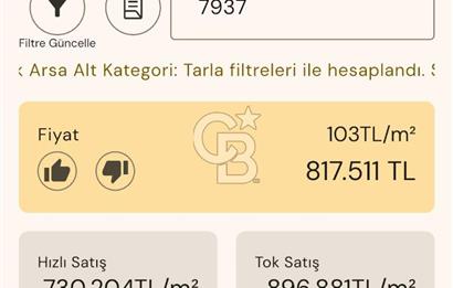 İzmir Bergama Tırmanlar 7937 M2 Bedava Yatırımlık Satılık Tarla