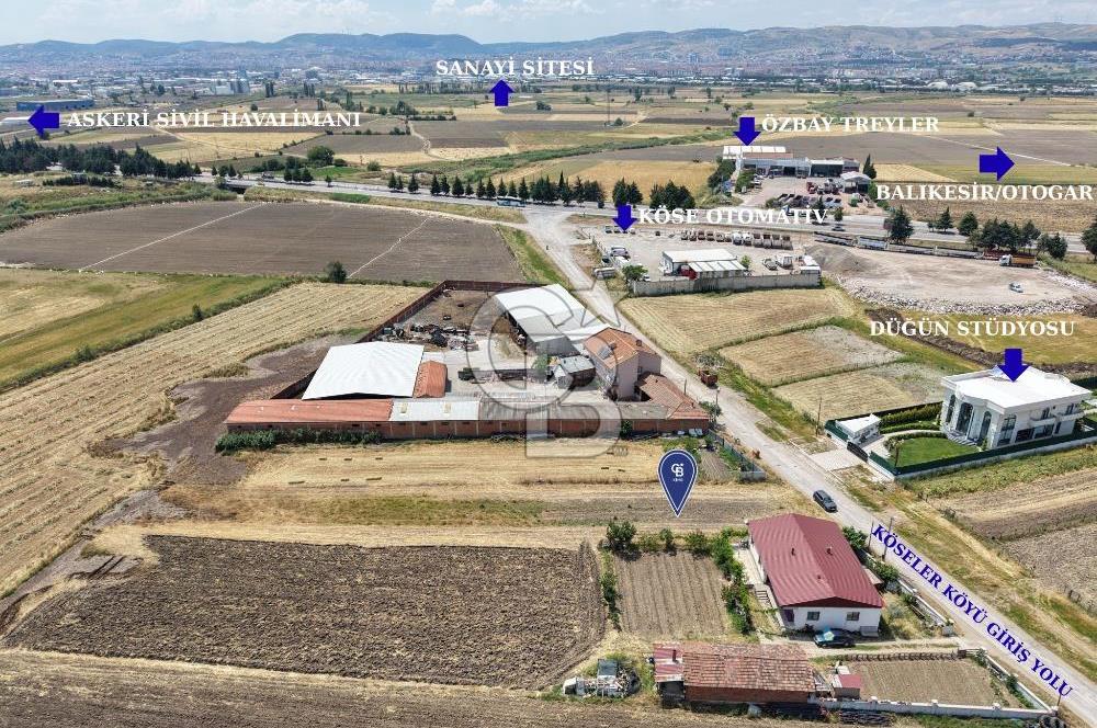 CB KİNG'DEN KÖSELER MAH. KONUT+TİCARİ İMARLI 890m² SATILIK ARSA