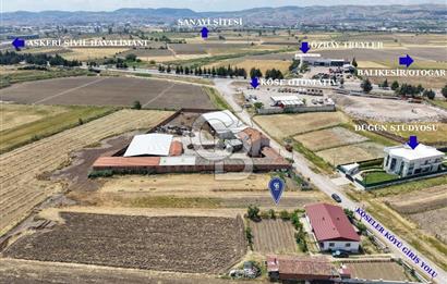 CB KİNG'DEN KÖSELER MAH. KONUT+TİCARİ İMARLI 890m² SATILIK ARSA