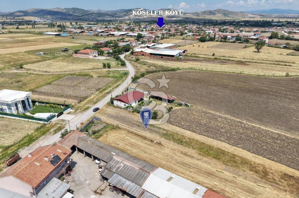 CB KİNG'DEN KÖSELER MAH. KONUT+TİCARİ İMARLI 890m² SATILIK ARSA