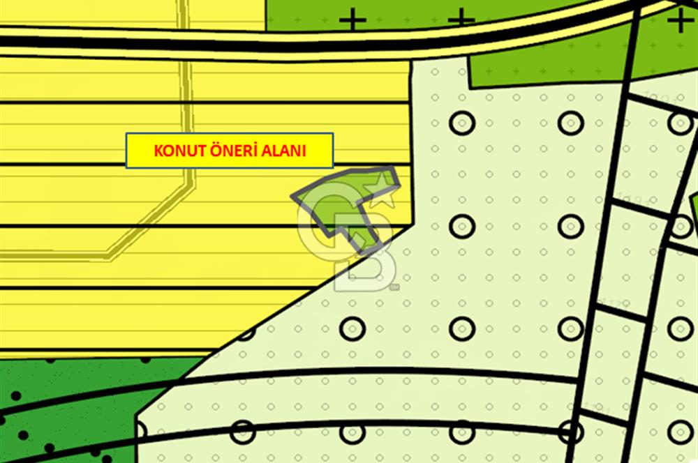Y.PINARBAŞI MAH.DE KONUT ÖNERİ ALANI İÇERİSİNDE SATILIK ARAZİ