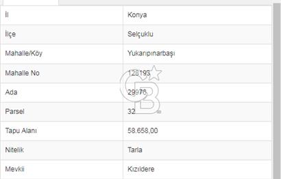 Y.PINARBAŞI MAH.DE KONUT ÖNERİ ALANI İÇERİSİNDE SATILIK ARAZİ