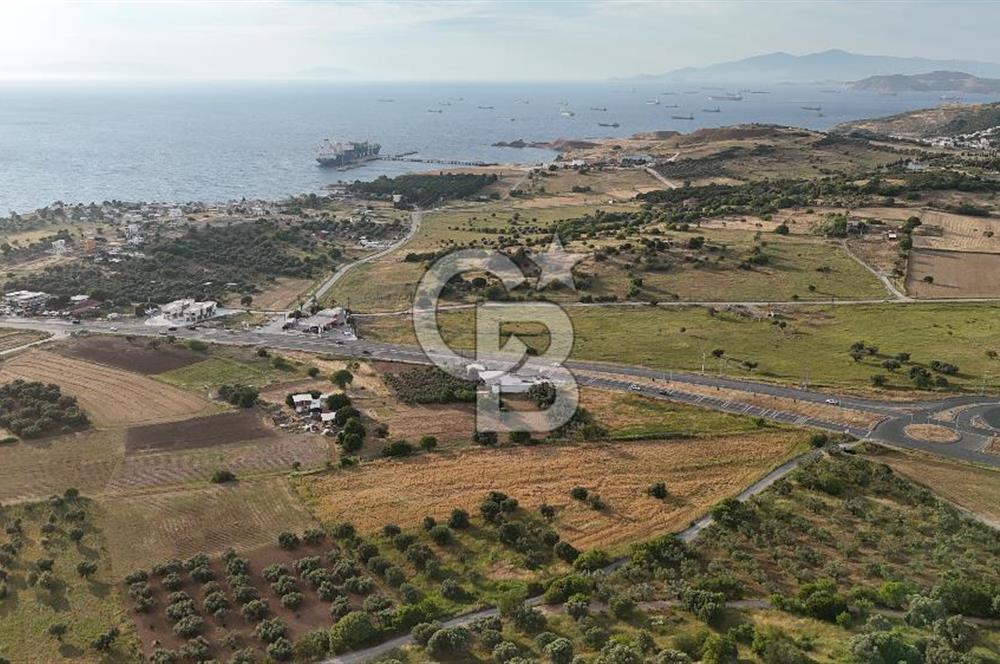 ALİAĞA HOROZGEDİĞİNDE SATILIK VİLLA İMARLI ARSA