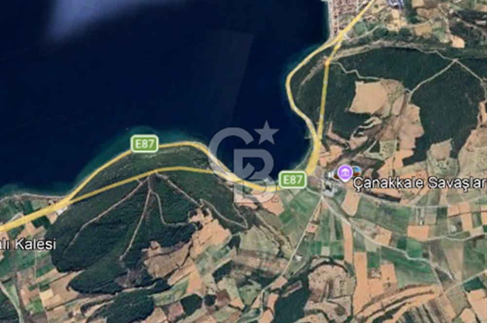 Çanakkale Eceabat Bigalı'da Denize yakın Asfalta 135m Cepheli Kupon Tarla