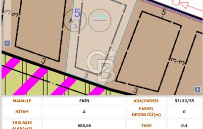AMAK EKİN MH SATILIK 658 m2 ARSA..  MÜSTAKİL… 16 DAİRE
