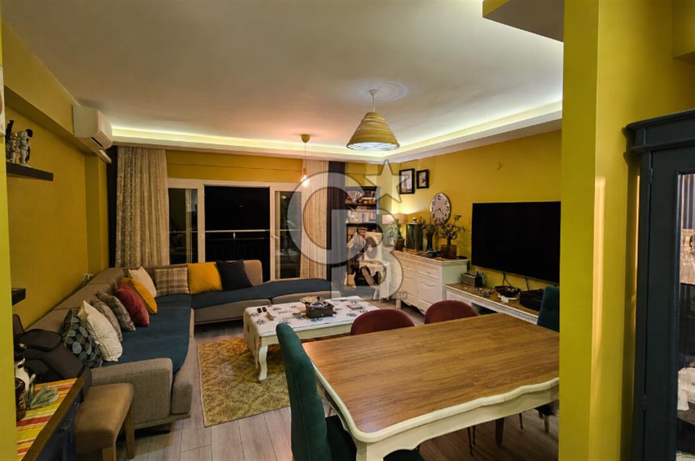 BAYRAKLI GÜMÜŞPALA MH. DENİZ MANZARALI ULAŞIM AVANTAJLI SATILIK 2+1 DAİRE