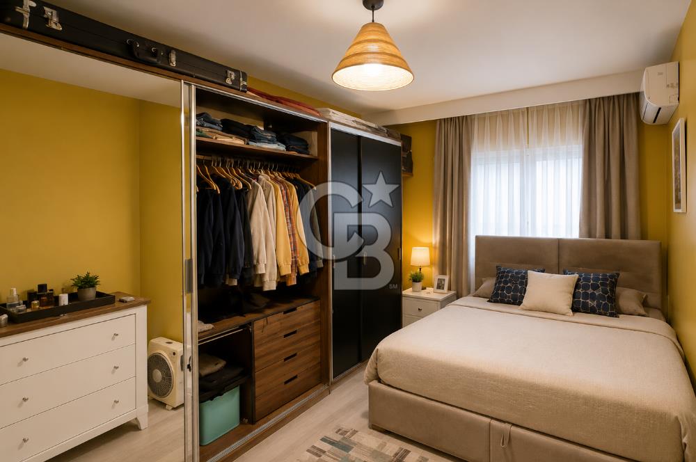 BAYRAKLI GÜMÜŞPALA MH. DENİZ MANZARALI ULAŞIM AVANTAJLI SATILIK 2+1 DAİRE