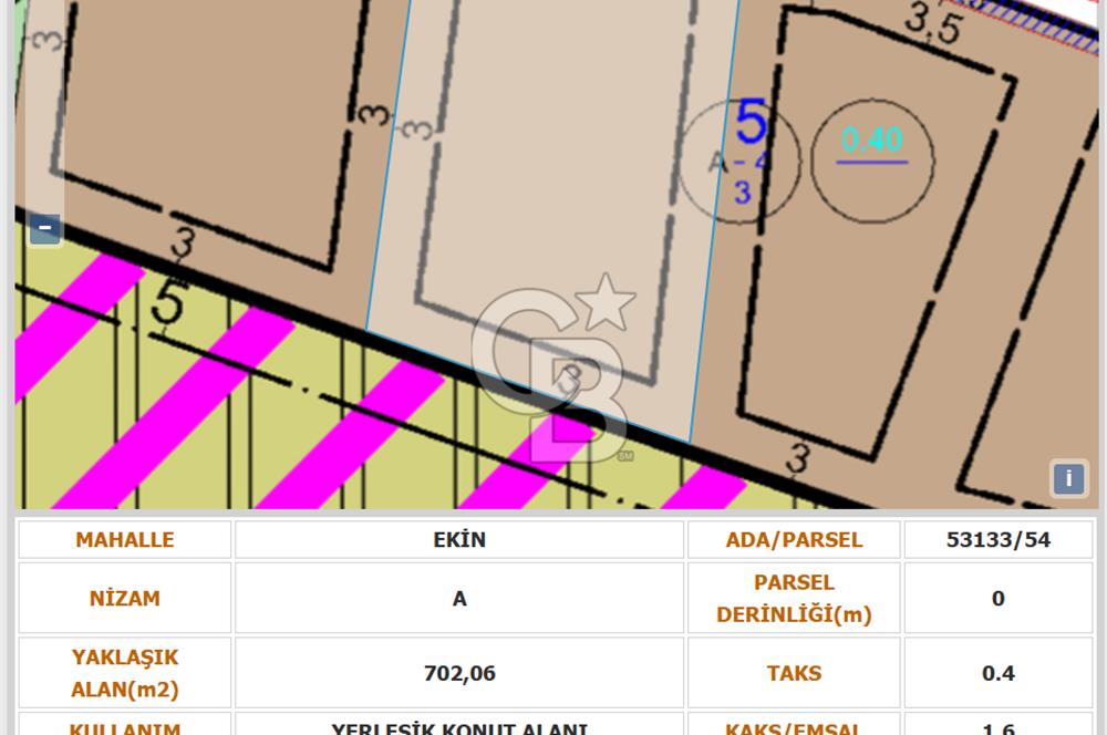 MAMAK EKİN MH SATILIK 1.360 m² ARSA… MÜSTAKİL… 32 DAİRE