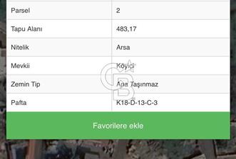 İzmir Menemen Emiralem Yayla Mh 483m² Satılık Arsa CB-PH - 11 - 351258
