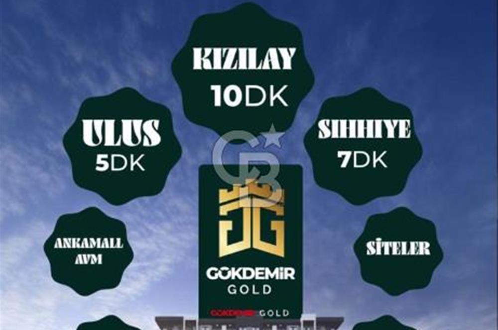 GÖKDEMİR GOLD’DA YATIRIMLIK, LÜKS SATILIK 1+1 DAİRE