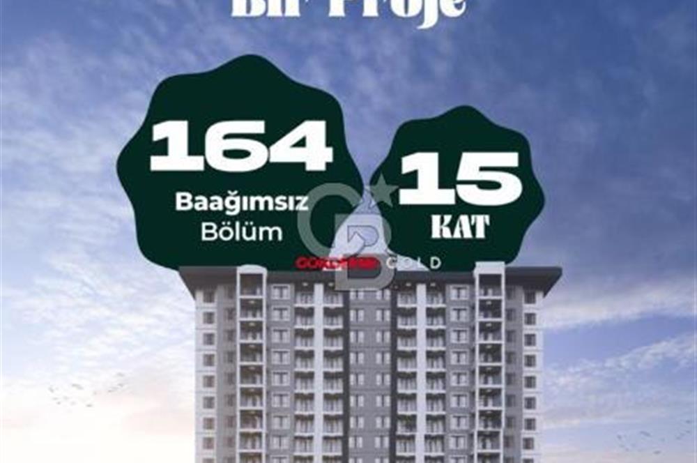 GÖKDEMİR GOLD’DA YATIRIMLIK, LÜKS SATILIK 1+1 DAİRE