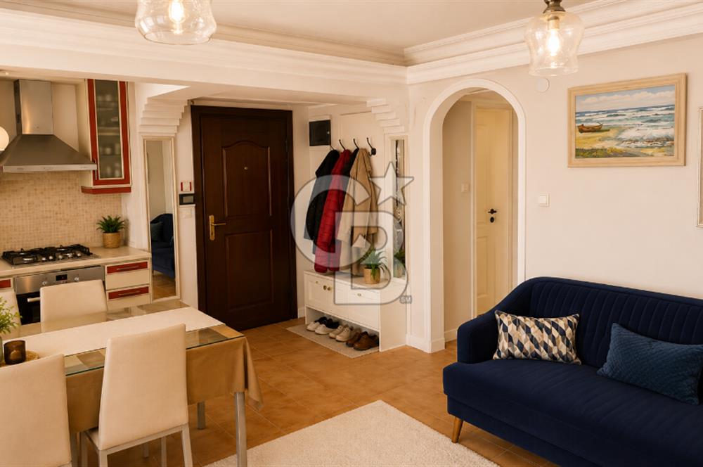 KARŞIYAKA TERSANE YALI BULVARI'NDA DENİZ MANZARALI 3+1 SATILIK DAİRE