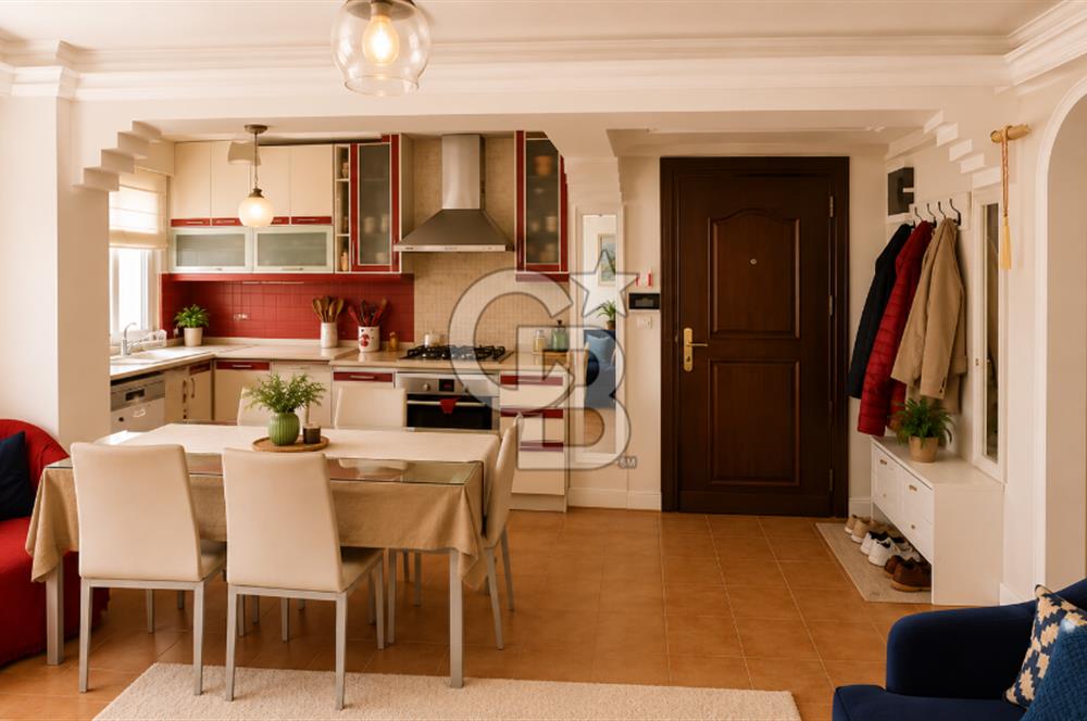 KARŞIYAKA TERSANE YALI BULVARI'NDA DENİZ MANZARALI 3+1 SATILIK DAİRE