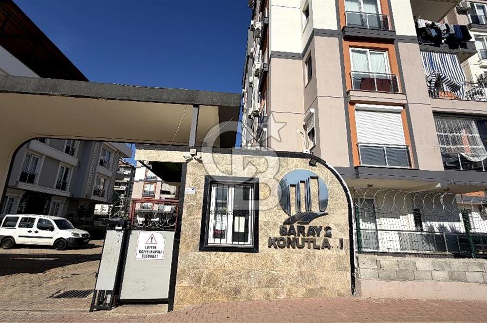 Antalya kepez sütçüler mahallesinde güvenlikli ve havuzlu sitede 2+1 daire