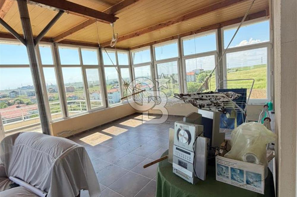 TEKİRDAĞ SULTANKÖY DENİZ MANZARALI 900m²ARSA İÇİNDE 4KATLI VİLLA