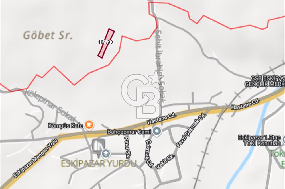 Karabük Eskipazar Yakını 2.665 m2 Yatırımlık Tarla!