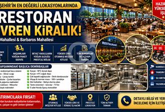 Ataşehir'de Devren Kiralık Yüksek Cirolu 2 Şubeli Marka Restoran - 1 - 351233